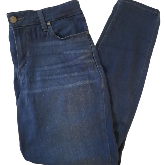 Paige Verdugo Ankle Women's Blue Jeans - Picture 3 of 8